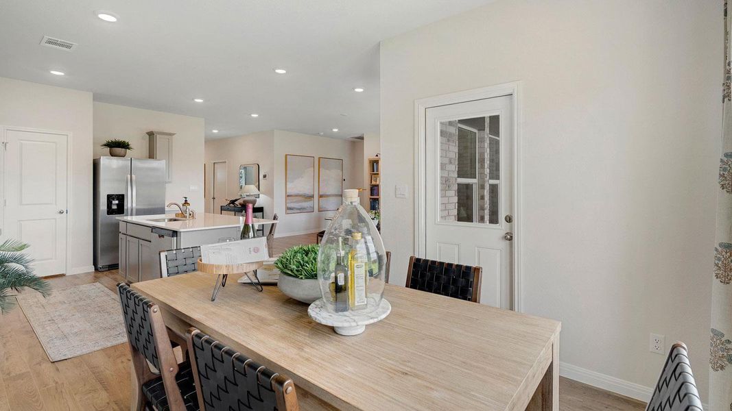 Furnished interior view inside a new home in Thunder Rock, Marble Falls (Image 19).
