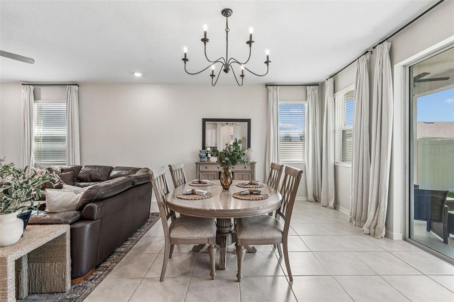 Furnished interior view inside a new home in Riverstone, Land O' Lakes (Image 47). Furnished interior view inside a new home in Riverstone, Land O' Lakes (Image 47).