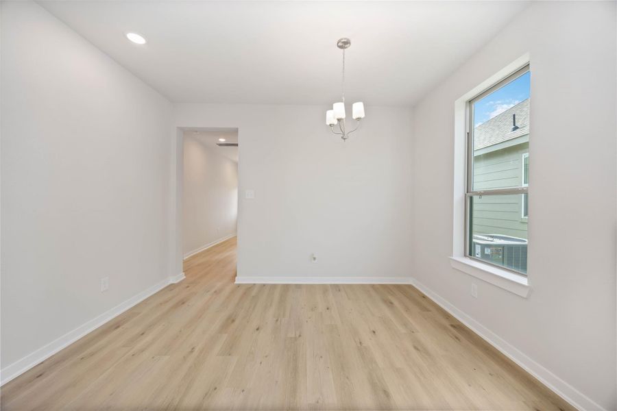 Spacious, unfurnished interior of a new home in Bluebonnet Village, Bellville (Image 29). Spacious, unfurnished interior of a new home in Bluebonnet Village, Bellville (Image 29).