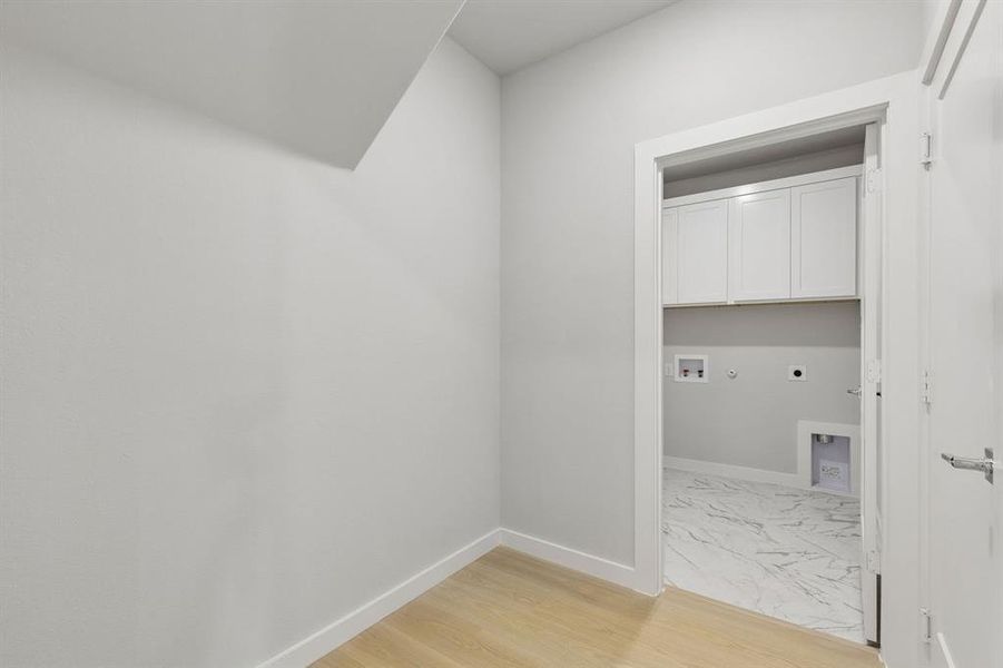 Utility Room in the Winters home plan by Trophy Signature Homes – REPRESENTATIVE PHOTO Utility Room in the Winters home plan by Trophy Signature Homes – REPRESENTATIVE PHOTO