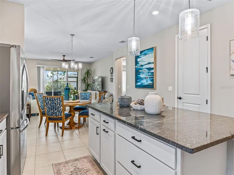Furnished interior view inside a new home in Del Webb Stone Creek, Ocala (Image 15).