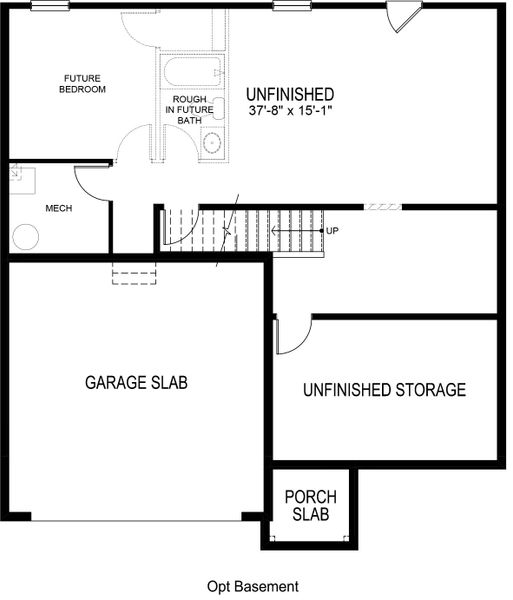 2D floor plan layout for the HAYDEN by D.R. Horton in Oconee Overlook, Gainesville, GA (Image 4). 2D floor plan layout for the HAYDEN by D.R. Horton in Oconee Overlook, Gainesville, GA (Image 4).