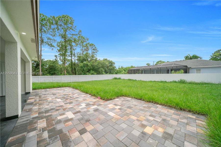 Exterior details and patio area of a home in , Lehigh Acres (Image 14). Exterior details and patio area of a home in , Lehigh Acres (Image 14).