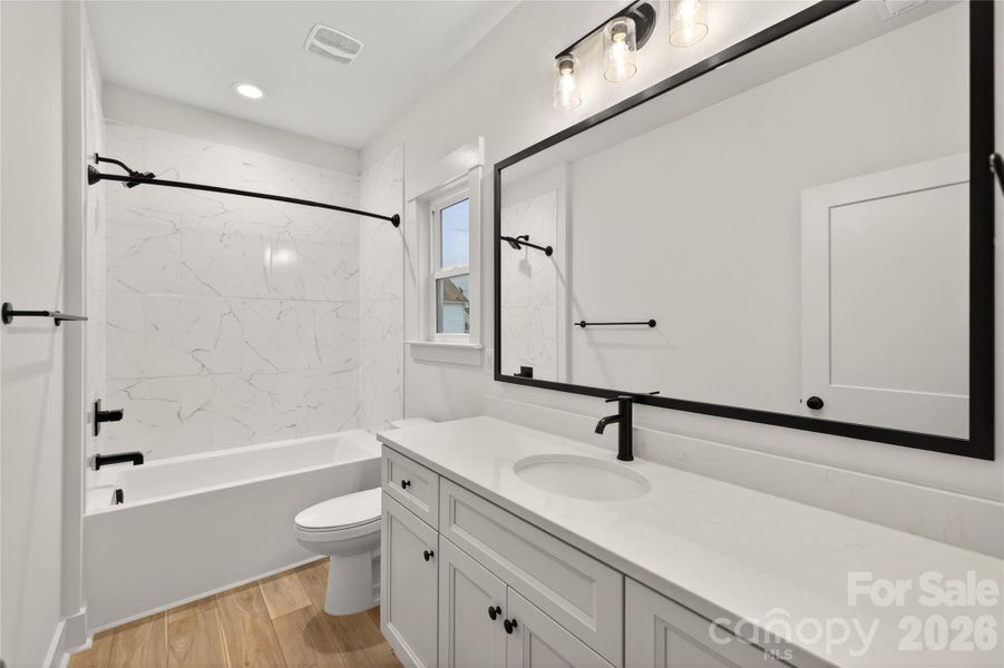 Furnished interior view inside a new home in , Charlotte (Image 13). Furnished interior view inside a new home in , Charlotte (Image 13).