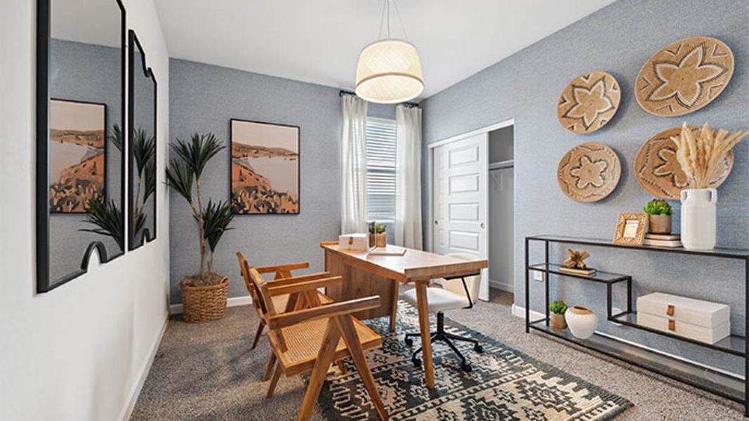 Furnished interior view inside a new home in Anthem at Merrill Ranch, Florence (Image 25).