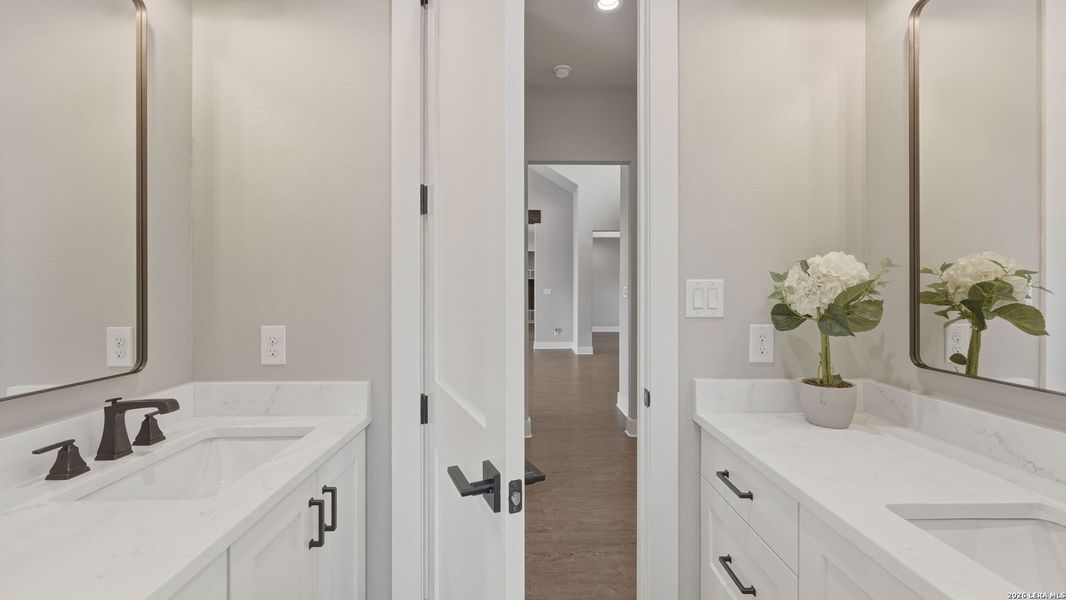 Furnished interior view inside a new home in , New Braunfels (Image 14). Furnished interior view inside a new home in , New Braunfels (Image 14).