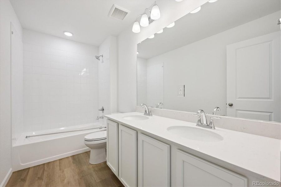 Furnished interior view inside a new home in Fossil Creek, Windsor (Image 4).