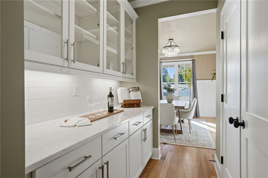 Furnished interior view inside a new home in , Roswell (Image 16).
