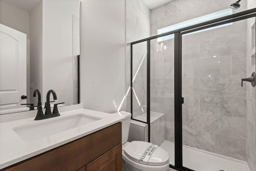 Furnished interior view inside a new home in Hayes Village, Greensboro (Image 10).