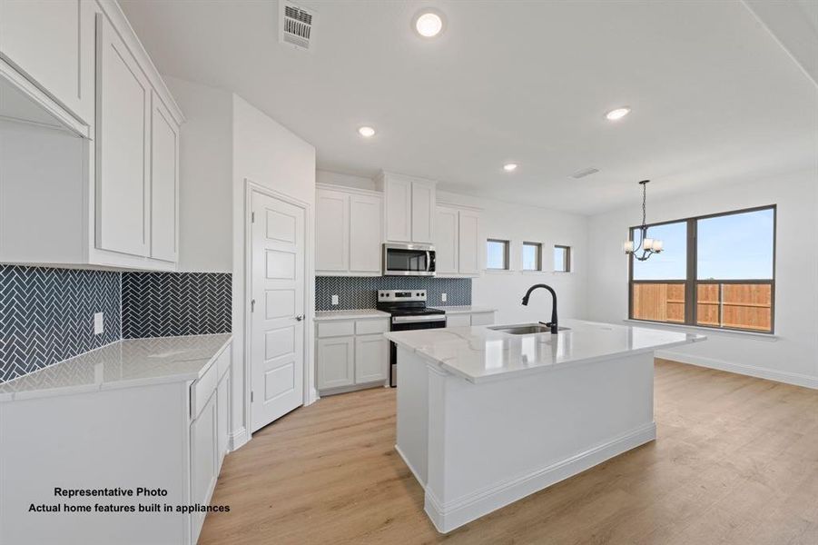 Furnished interior view inside a new home in , Boyd (Image 7).