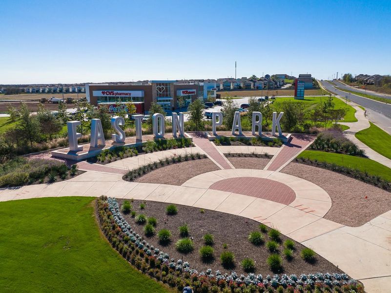 View of community featuring a lawn