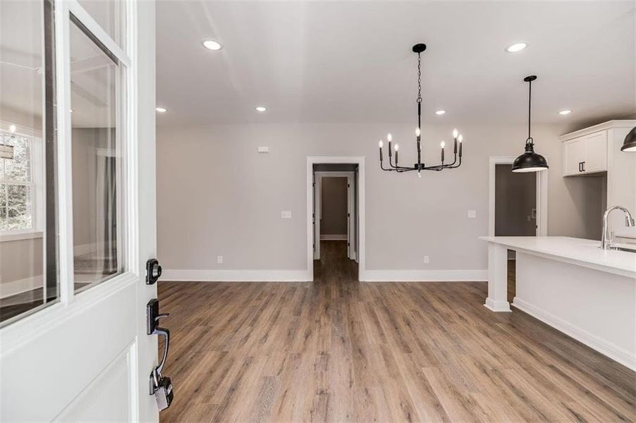 Spacious, unfurnished interior of a new home in , Bowdon (Image 16).