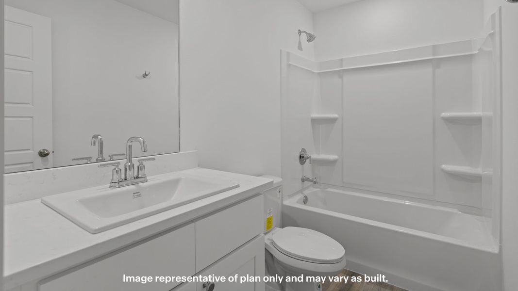 Furnished interior view inside a new home in Overlook West, Wolfforth (Image 7).