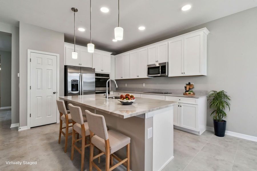 Kitchen - Virtually Staged