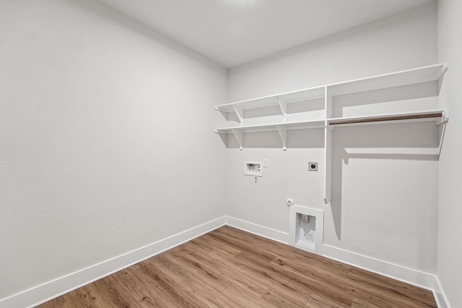 Representative unfurnished interior of a home built from the Valor by Omega Builders in Wildwood Estates, Nolanville (Image 10).