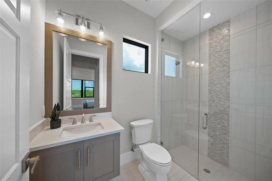 Furnished interior view inside a new home in , Nokomis (Image 53).