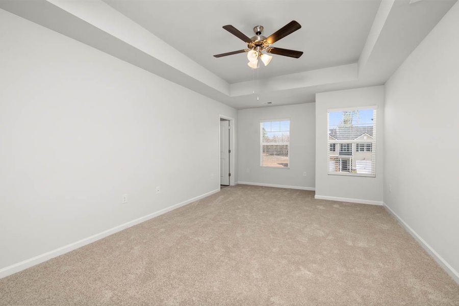 Representative unfurnished interior of a home built from the Sudbury by D.R. Horton in Laurel Park Townhomes, Hephzibah (Image 16).