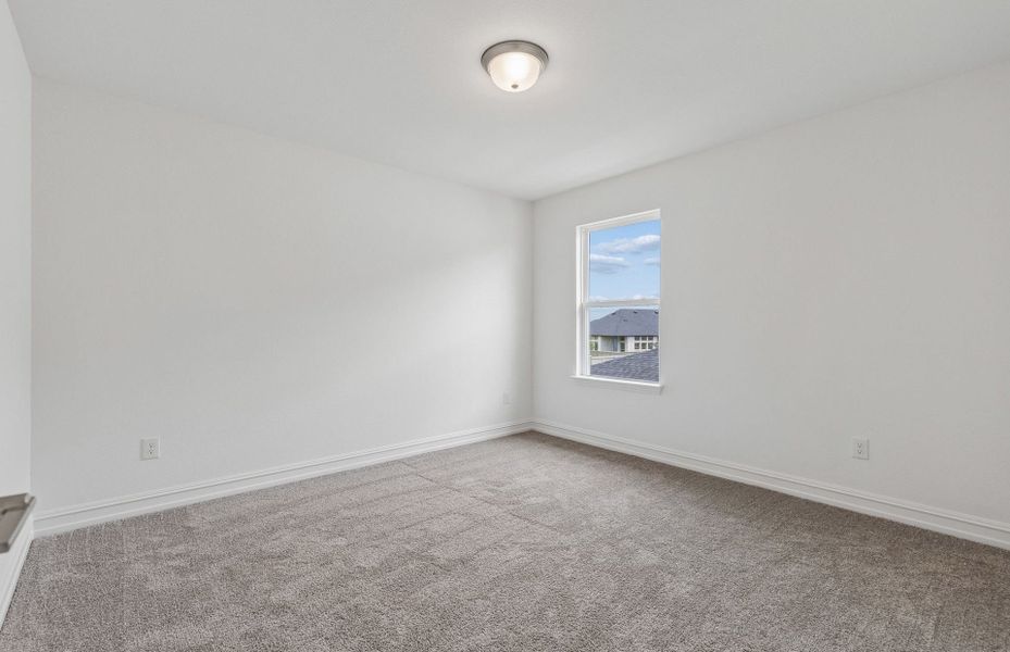 Spacious, unfurnished interior of a new home in Treeline, Justin (Image 22).