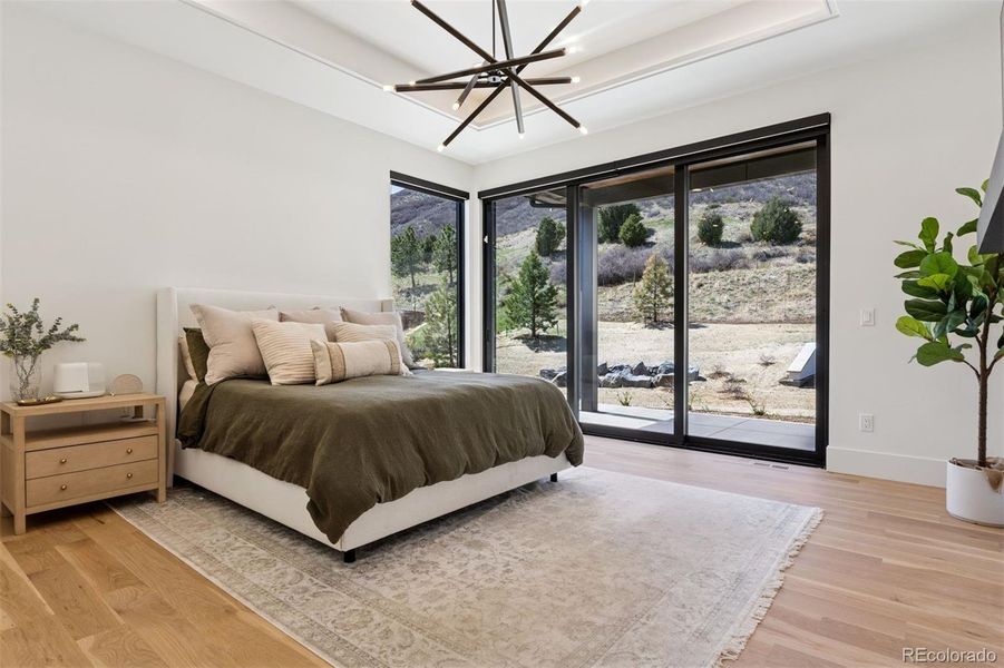 Furnished interior view inside a new home in , Littleton (Image 40).