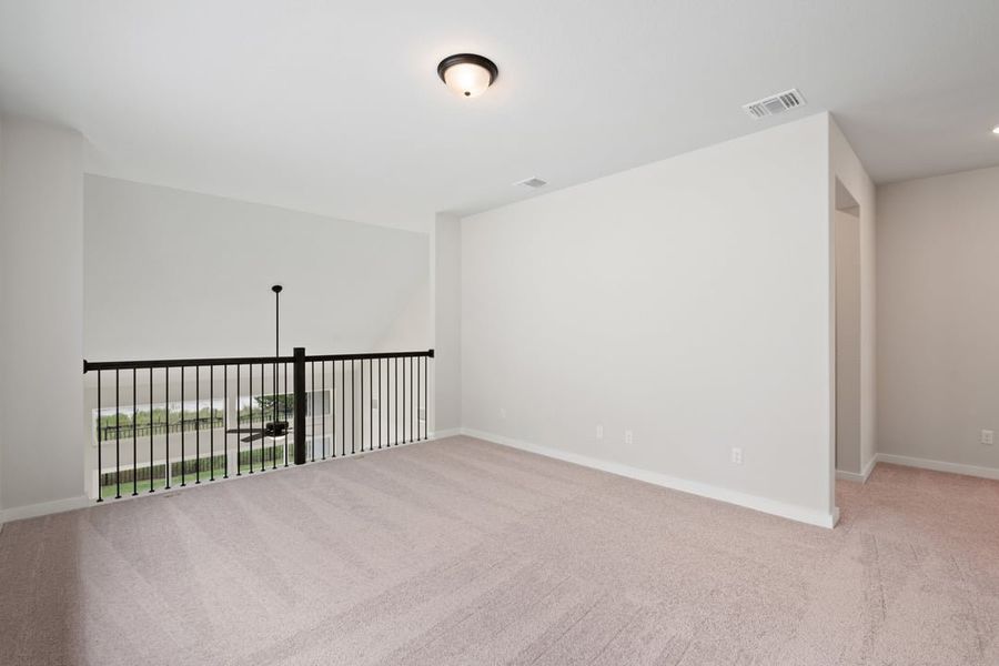 Spacious, unfurnished interior of a new home in Terrace Collection at Lariat, Liberty Hill (Image 39). Spacious, unfurnished interior of a new home in Terrace Collection at Lariat, Liberty Hill (Image 39).