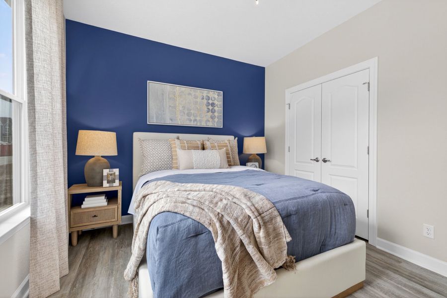Representative furnished interior of a home built from the The Poppy by Chesapeake Homes in The Farm at Neill's Creek, Lillington (Image 28).