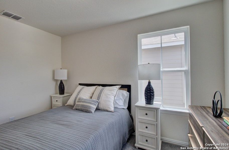 Furnished interior view inside a new home in Casinas at Gruene, New Braunfels (Image 3).