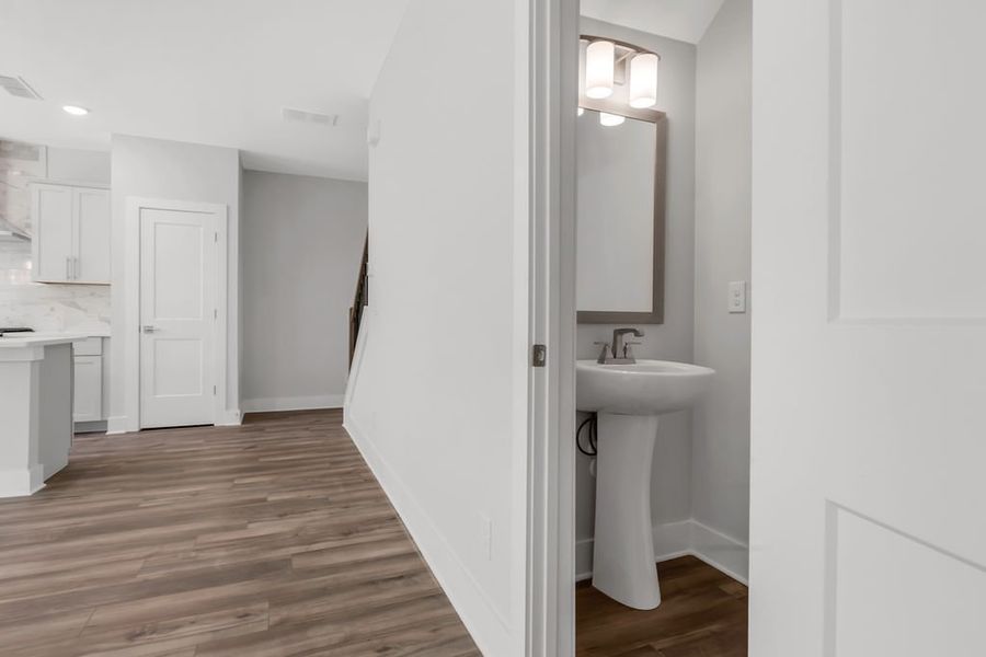 Furnished interior view inside a new home in Echo Park, Suwanee (Image 13).