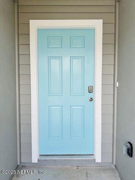 Exterior details and patio area of a home in Rookery, Green Cove Springs (Image 29).