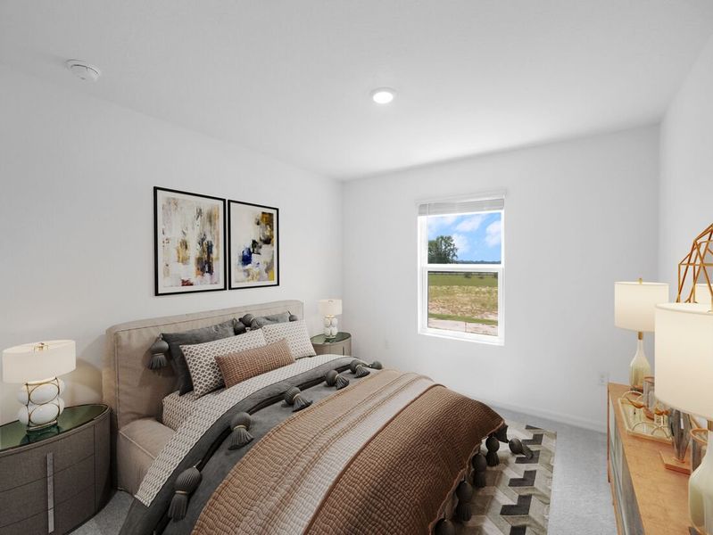 Furnished interior view inside a new home in Firethorn, Parrish (Image 24).