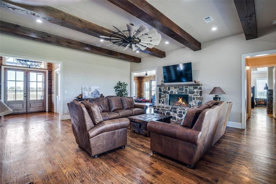 Furnished interior view inside a new home in , Wills Point (Image 25). Furnished interior view inside a new home in , Wills Point (Image 25).
