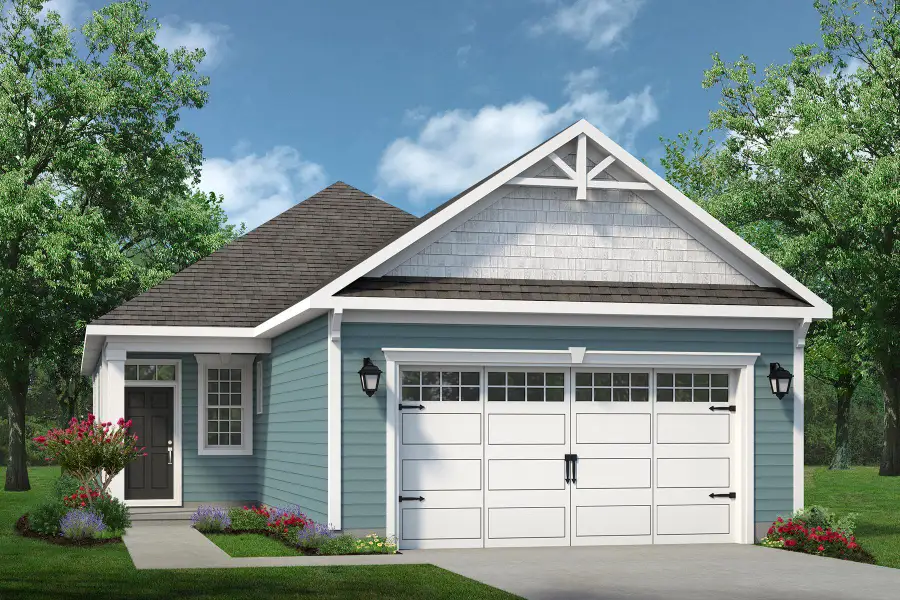 Front exterior of a home in the Coastal Club of the Carolinas community, located in Calabash, NC (Image 15).