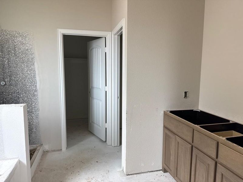 In-progress construction of a new home in Covenant Park, Springtown, TX (Image 7).