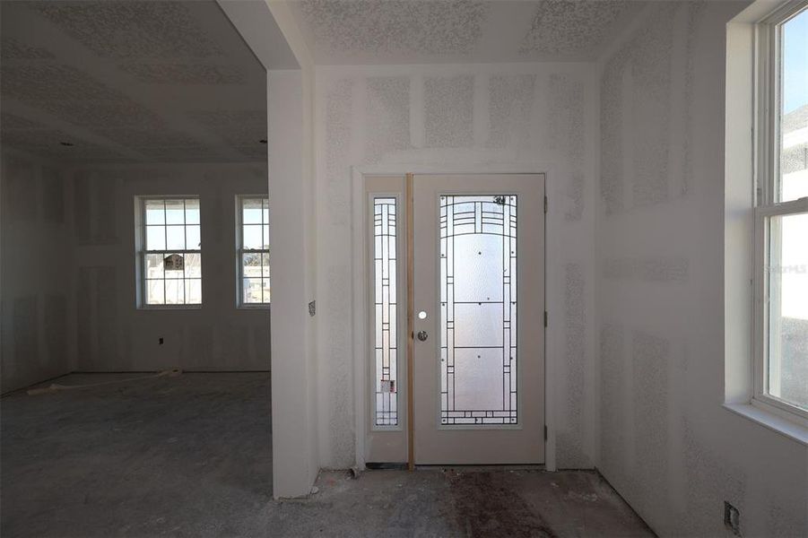 In-progress construction of a new home in Center Lake on the Park, St. Cloud, FL (Image 13).