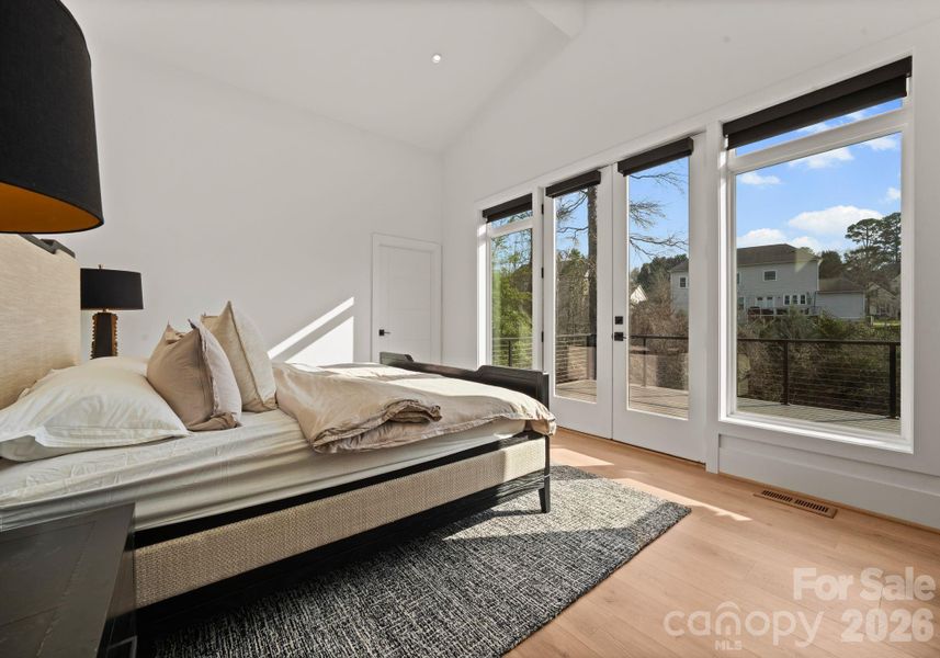 Upper Bedroom 1 with balcony