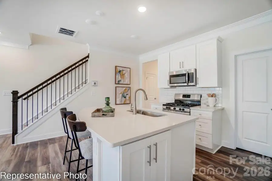 Furnished interior view inside a new home in Harrisburg Village, Harrisburg (Image 13).