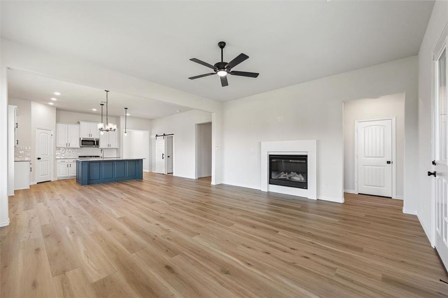Spacious, unfurnished interior of a new home in Morningstar, Aledo (Image 12). Spacious, unfurnished interior of a new home in Morningstar, Aledo (Image 12).