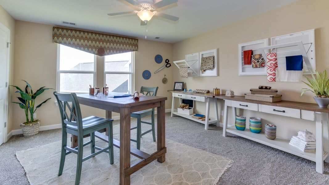 Representative furnished interior of a home built from the The Shorebreak by Chesapeake Homes in Bridgewater - Shorehaven Village, Little River (Image 27).