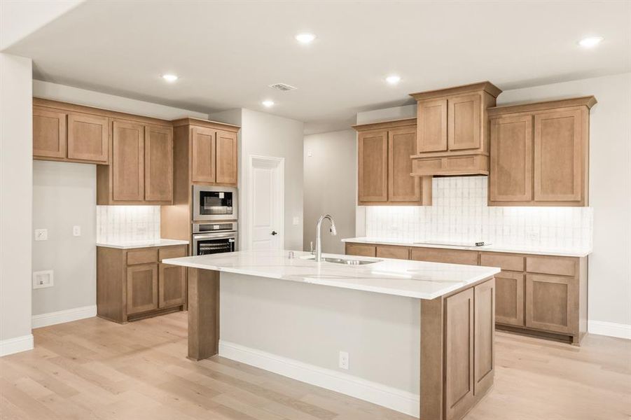 Furnished interior view inside a new home in The Grove, Midlothian (Image 8).