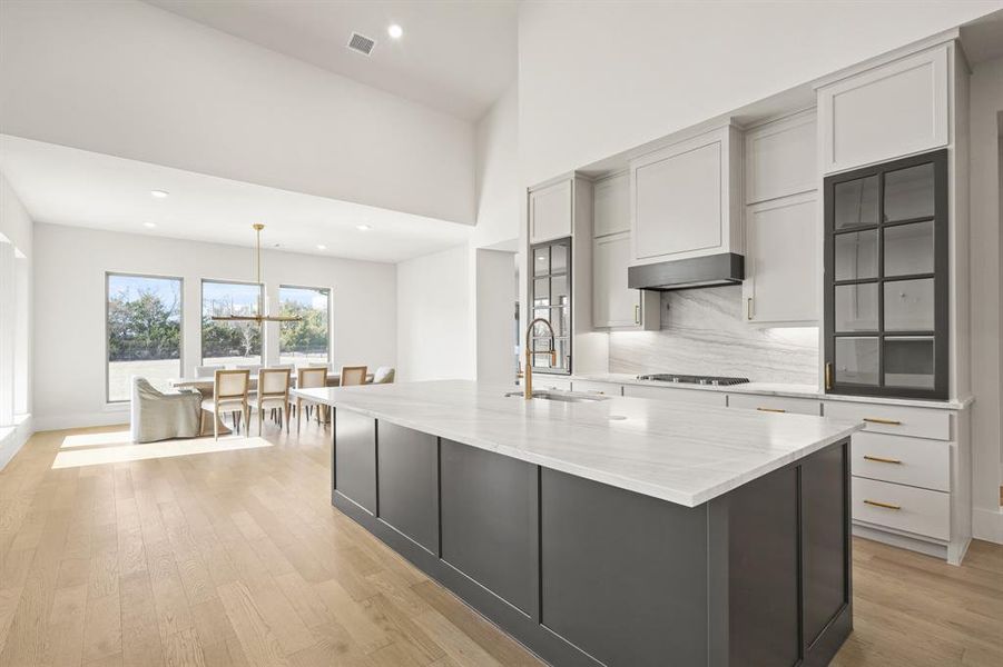 Furnished interior view inside a new home in Chapel View, Heath (Image 7).