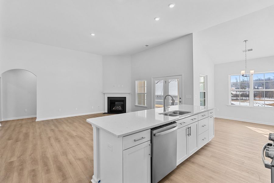 Furnished interior view inside a new home in Brayden, Advance (Image 9).