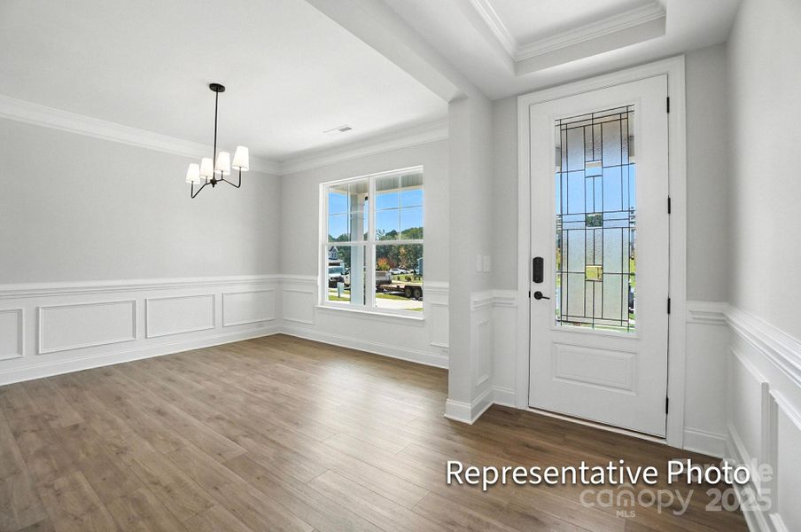 Spacious, unfurnished interior of a new home in The Meadows at Laurelbrook, Sherrills Ford (Image 34).