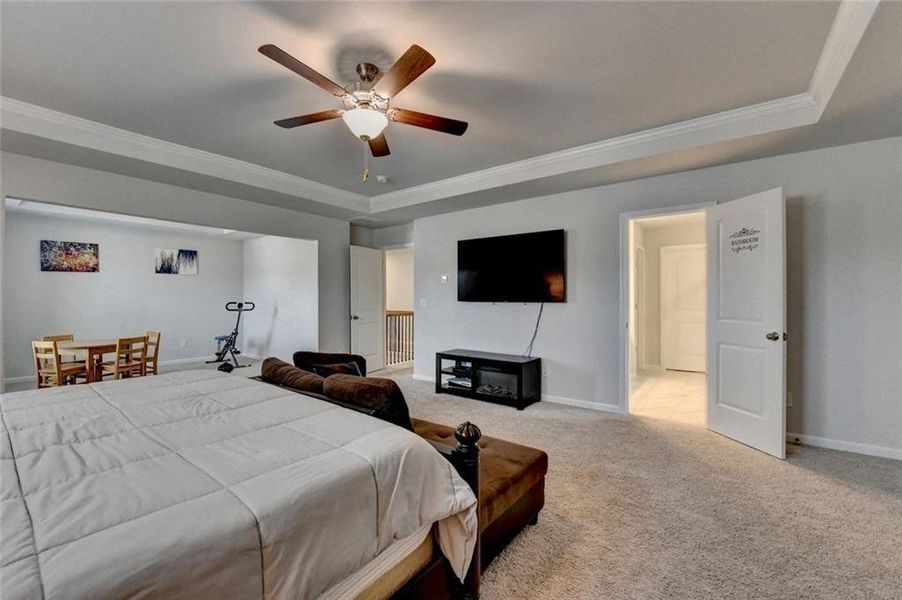 Furnished interior view inside a new home in Adagio, Dacula (Image 11).