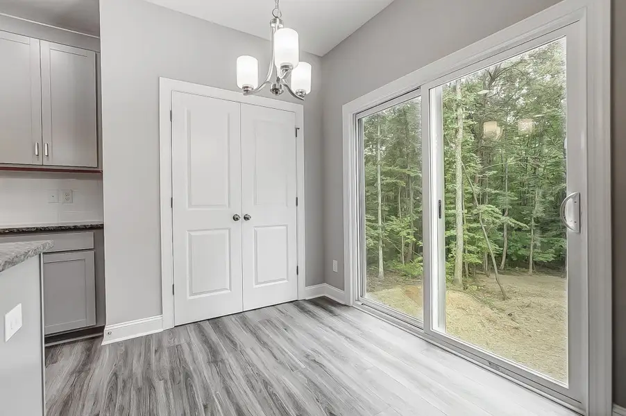Representative unfurnished interior of a home built from the Badin by Caruso Homes in Blue Run, Raleigh (Image 22). Representative unfurnished interior of a home built from the Badin by Caruso Homes in Blue Run, Raleigh (Image 22).