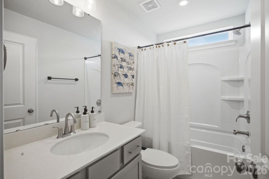 Bathroom 2 on second floor