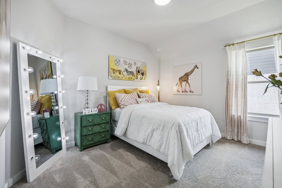 Bedroom in the Winters home plan by Trophy Signature Homes – REPRESENTATIVE PHOTO Bedroom in the Winters home plan by Trophy Signature Homes – REPRESENTATIVE PHOTO