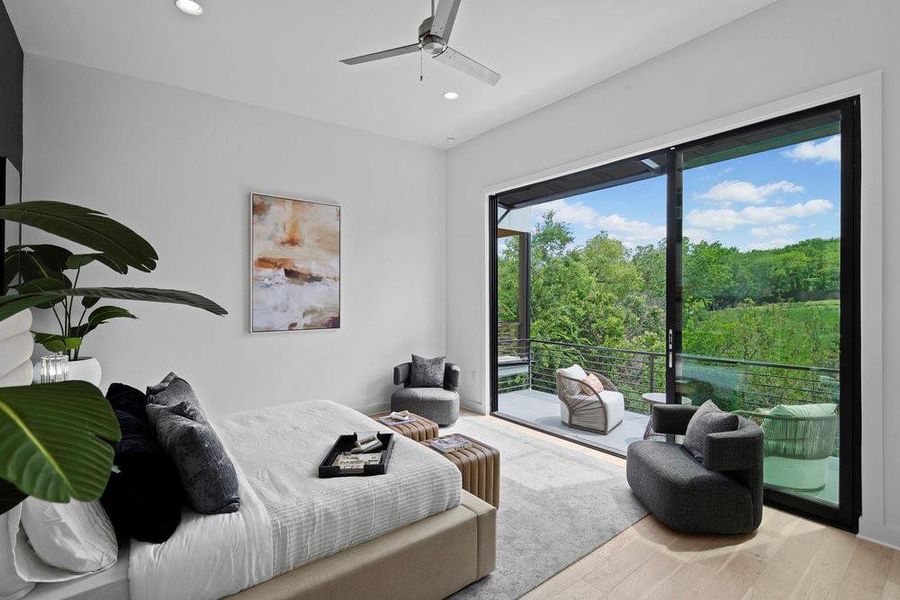 Furnished interior view inside a new home in Sunridge, Austin (Image 16).