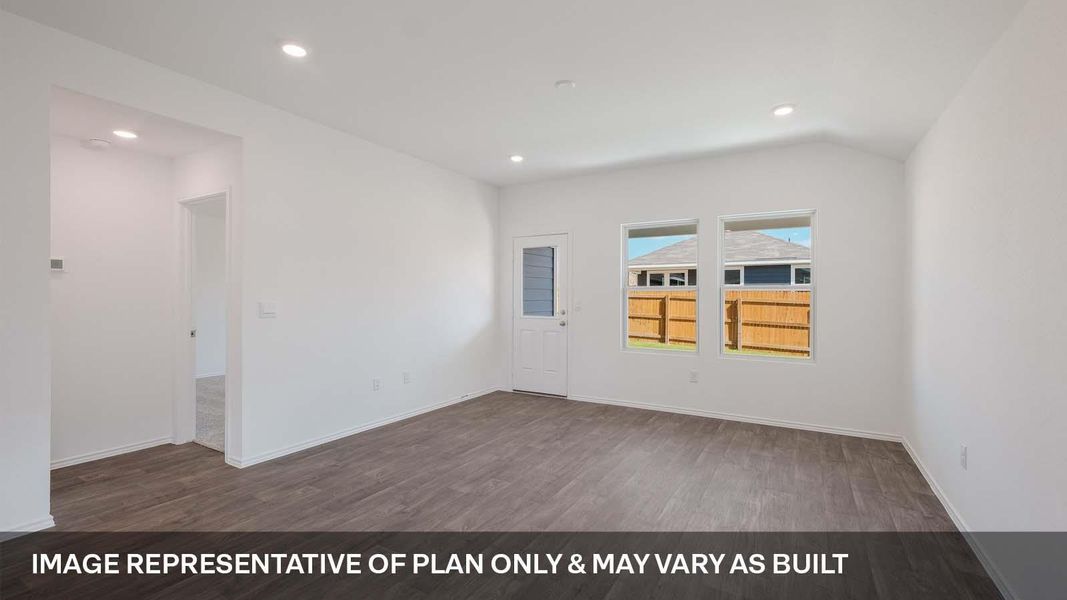 Spacious, unfurnished interior of a new home in Durango, Mustang Ridge (Image 16).