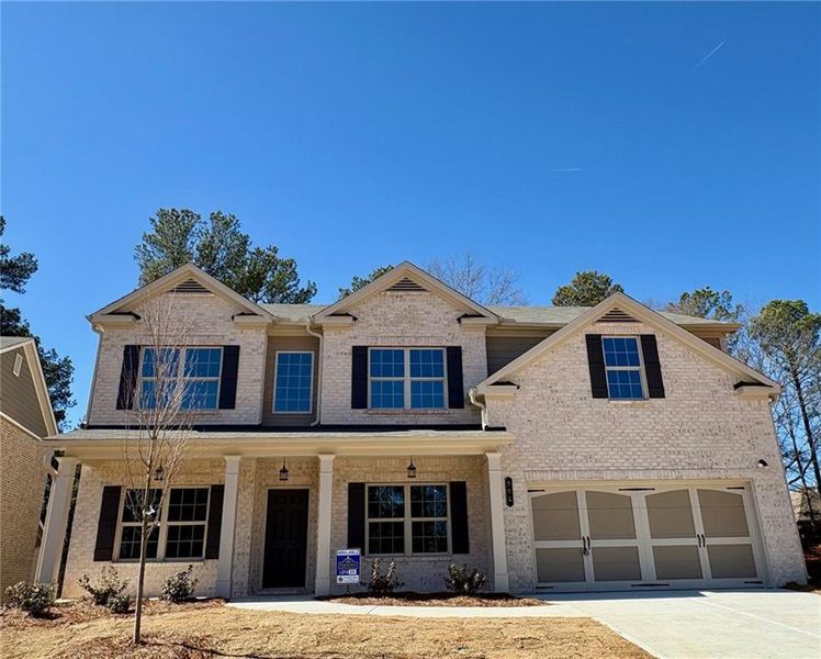 In-progress construction of a new home in , Grayson, GA (Image 36).
