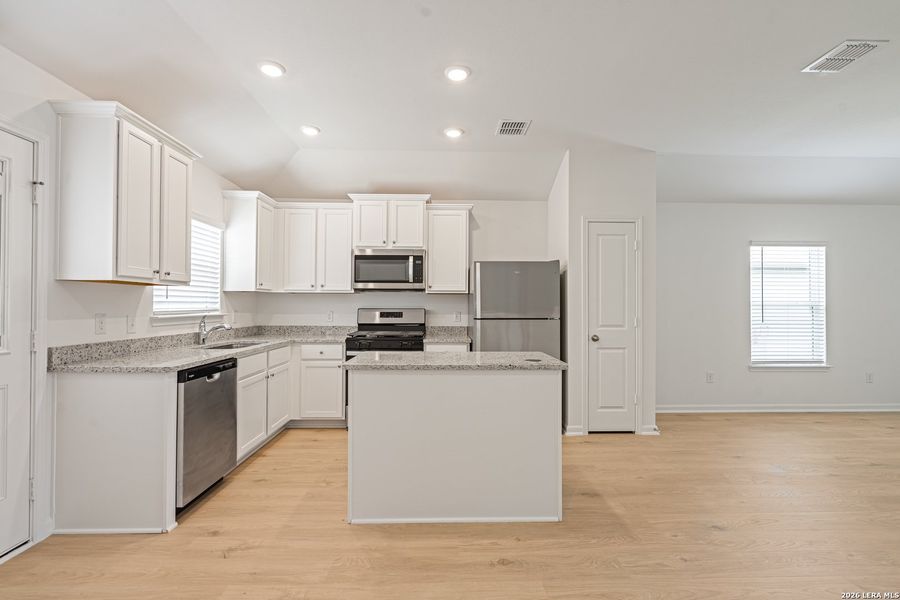 Furnished interior view inside a new home in Luckey Ranch, San Antonio (Image 9).