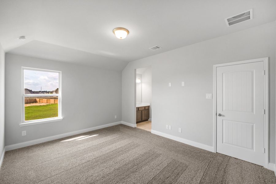 Representative unfurnished interior of a home built from the Northcliffe by Beazer Homes in Amira: Hilltop Collection, Tomball (Image 17). Representative unfurnished interior of a home built from the Northcliffe by Beazer Homes in Amira: Hilltop Collection, Tomball (Image 17).